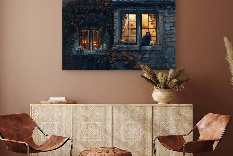 Autumn Cottage Glow J39D2N 50 by Abstract Rebellion