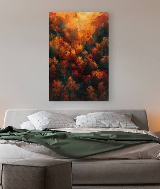 Autumn Embrace H92N5B 57 by Abstract Rebellion