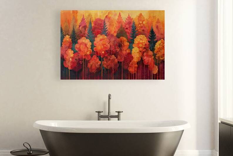 Autumn Forest Glow 5H9N2Z 53 by Abstract Rebellion