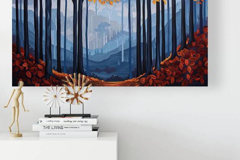 Autumn Forest Glow H2N9C4 67 by Abstract Rebellion