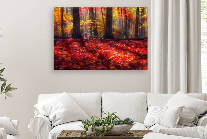 Autumn Forest Glow H2N9P4 58 by Abstract Rebellion