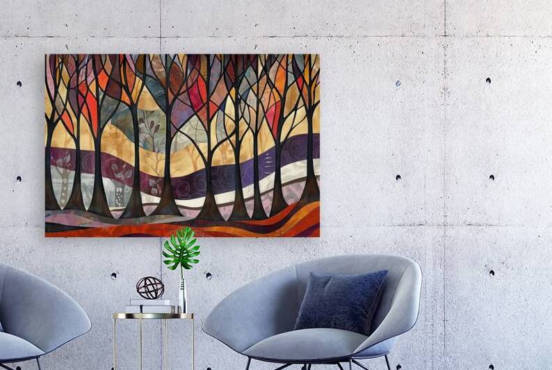 Autumn Forest Glow H3N5P2 60 by Abstract Rebellion