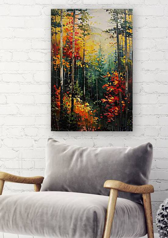 Autumn Forest Glow H2N9P2 58 by Abstract Rebellion