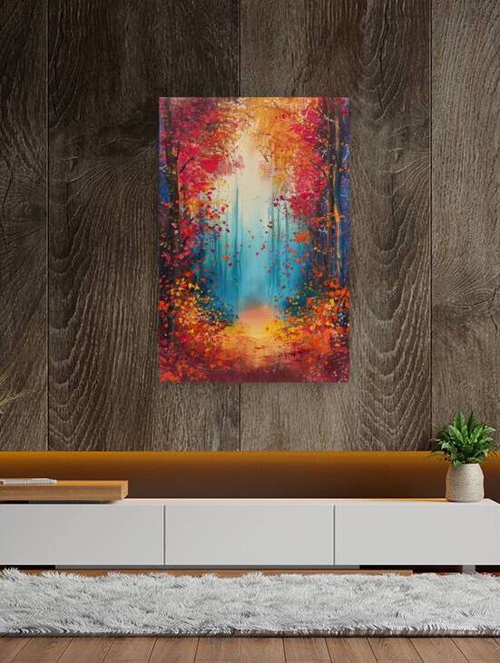 Autumn Forest Glow J9HNP2 55 by Abstract Rebellion