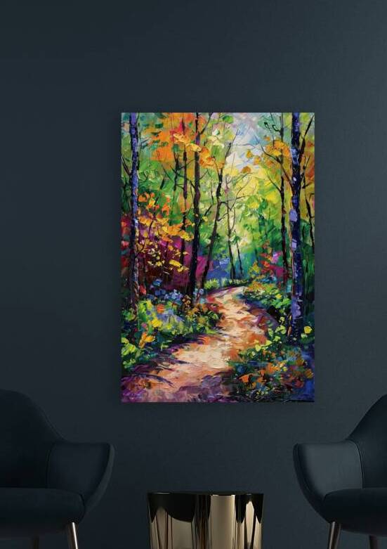 Autumn Forest Path Y5K92H 50 by Abstract Rebellion