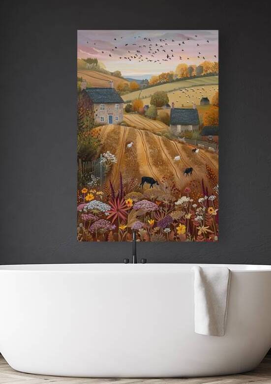 Autumn Harvest Glow 9P3N4Z 55 by Abstract Rebellion