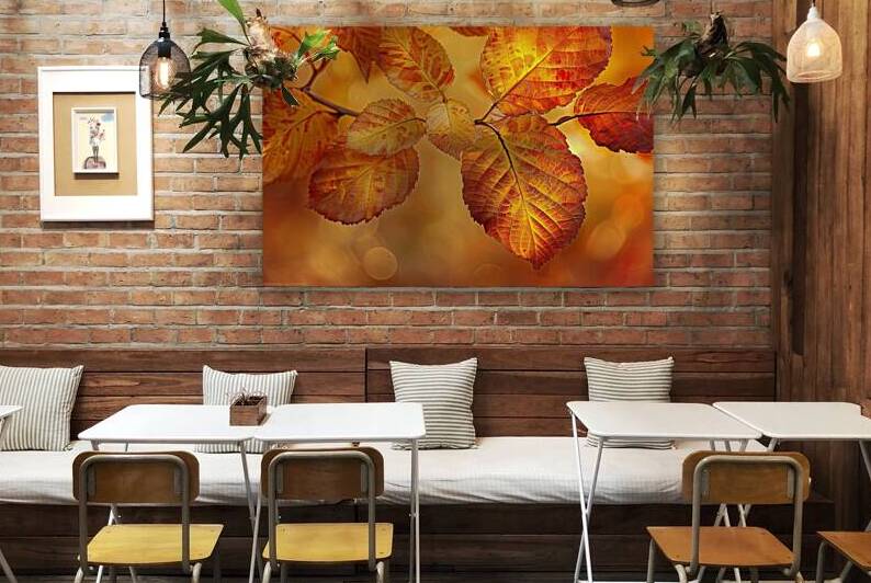 Autumn Leaves Glowing Y59H7N 45 by Abstract Rebellion