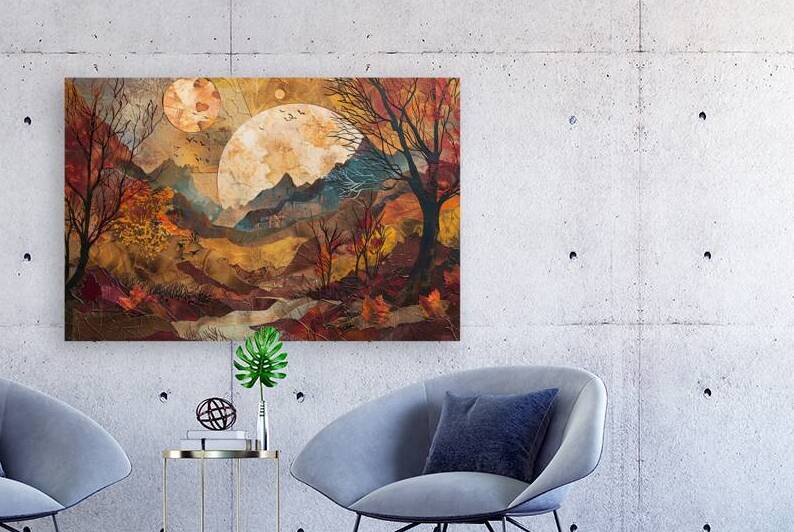 Autumn Lunar Valley H92N5Z 65 by Abstract Rebellion