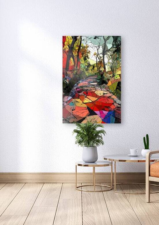 Autumn Mosaic Path H92N3Z 58 by Abstract Rebellion