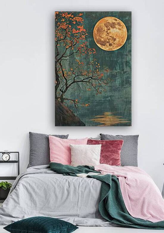 Autumn Moon Glow H2N9P4 58 by Abstract Rebellion