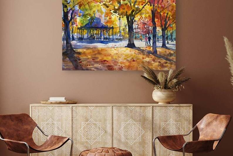 Autumn Park Stroll H92N5Z 50 by Abstract Rebellion
