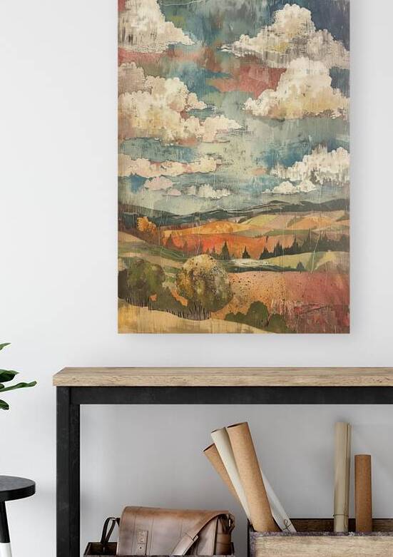 Autumn Rain Over Hills 7P3N9H 53 by Abstract Rebellion