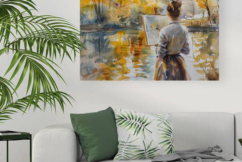 Autumn Reflection 8294H 45 by Abstract Rebellion
