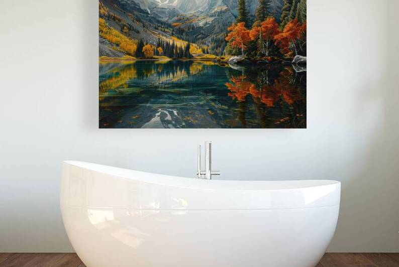 Autumn Reflections 7H3N2P 58 by Abstract Rebellion