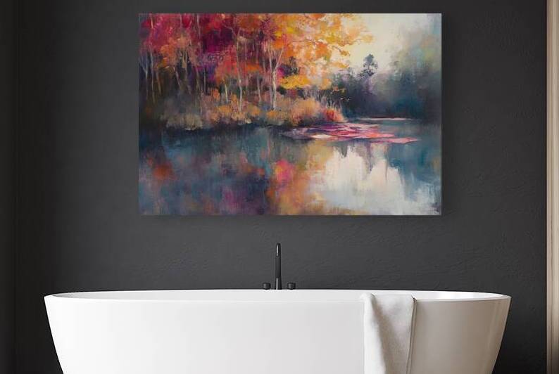 Autumn Reflections 7P3BHN 55 by Abstract Rebellion