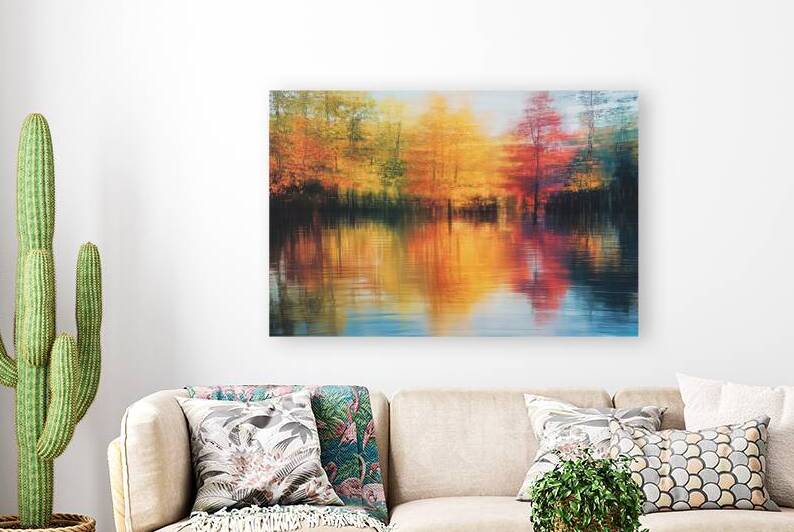 Autumn Reflections NJ729H 60 by Abstract Rebellion