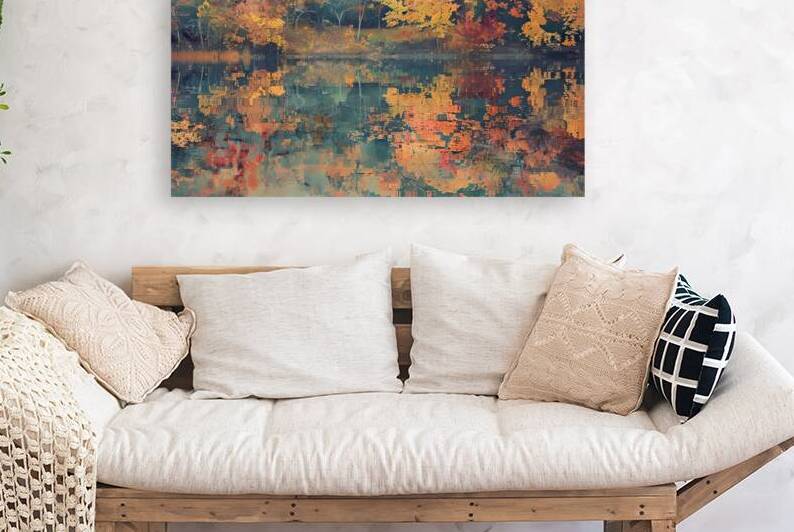 Autumn Reflections NZ8D3P 55 by Abstract Rebellion