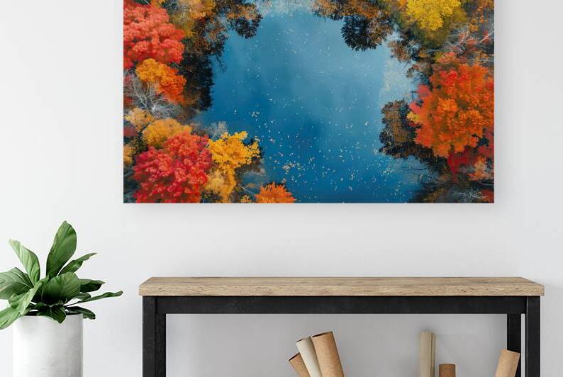 Autumn Reflections NZ8K3D 55 by Abstract Rebellion
