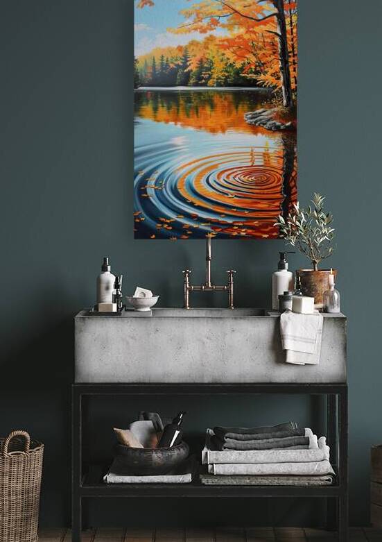 Autumn Ripples Embrace H29P3Z 65 by Abstract Rebellion