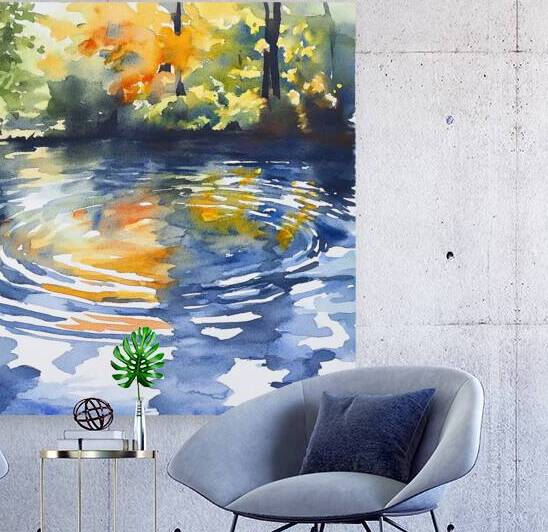 Autumn Ripples NZ8K42 50 by Abstract Rebellion