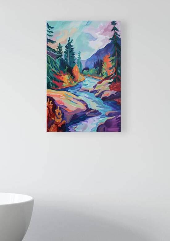 Autumn River Flow H92D3N 50 by Abstract Rebellion