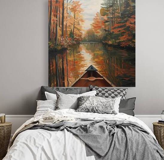 Autumn River Journey H2N9P4 65 by Abstract Rebellion