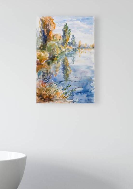 Autumn River Reflections 9H2N5Z 45 by Abstract Rebellion