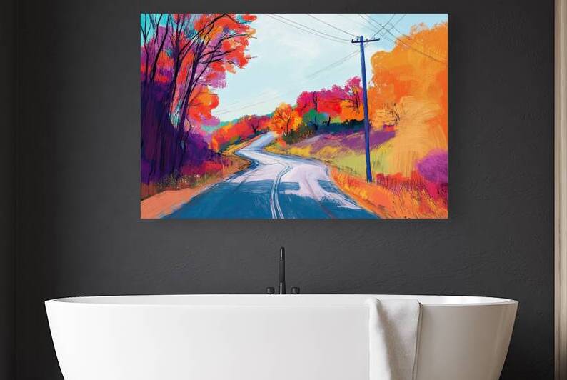 Autumn Road Ahead 9P3N4H 58 by Abstract Rebellion