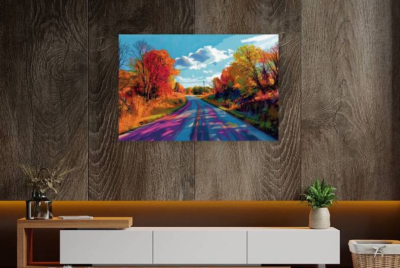 Autumn Road Journey H92D3N 55 by Abstract Rebellion