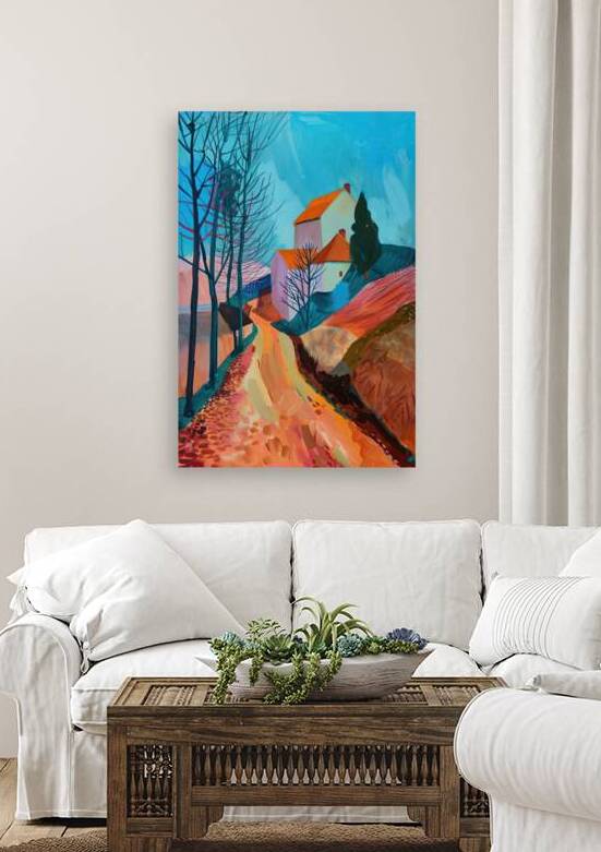 Autumn Road Home 2Y9CHJ 53 by Abstract Rebellion