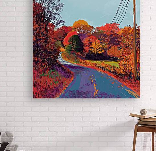 Autumn Road NV93D2 53 by Abstract Rebellion