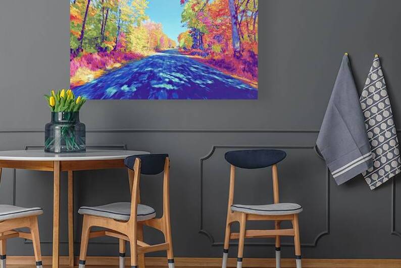 Autumn Road Refracted ZX98HJ 47 by Abstract Rebellion