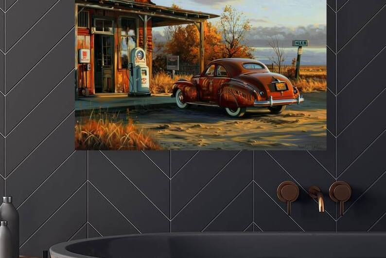 Autumn Roadside Stop 92HJ8D 66 by Abstract Rebellion