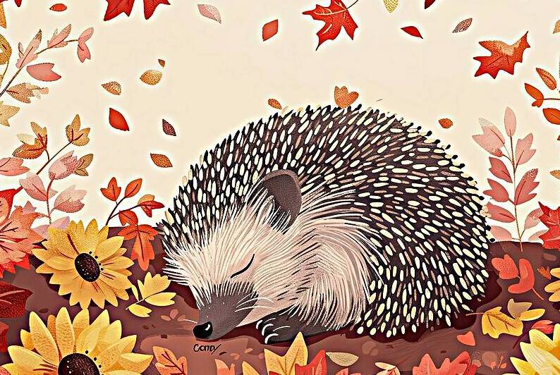 Autumn Slumber G32H9N 48 by Abstract Rebellion