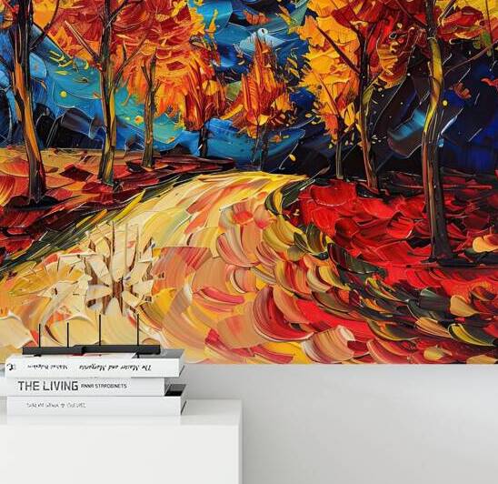 Autumn Starry Path H3N5C 62 by Abstract Rebellion
