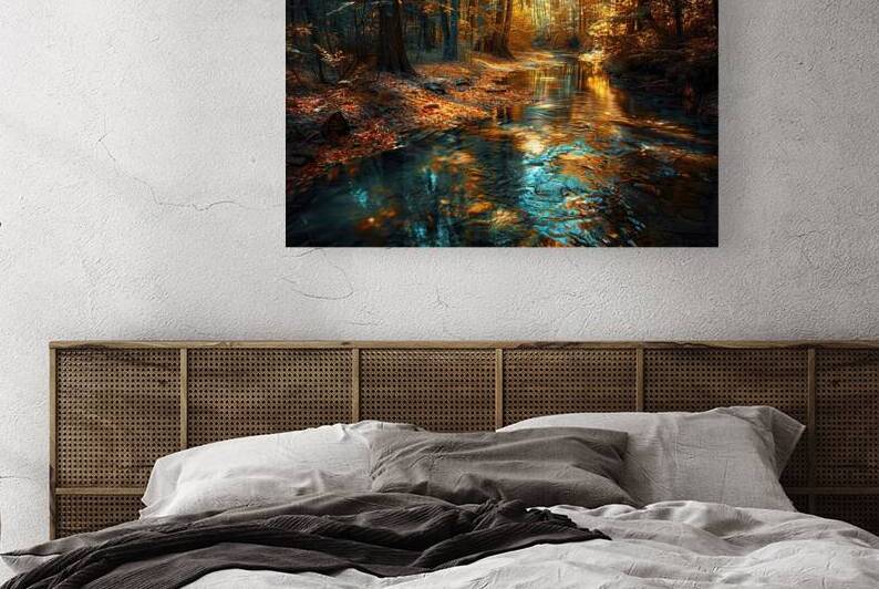 Autumn Stream Radiance 9P3N2J 58 by Abstract Rebellion