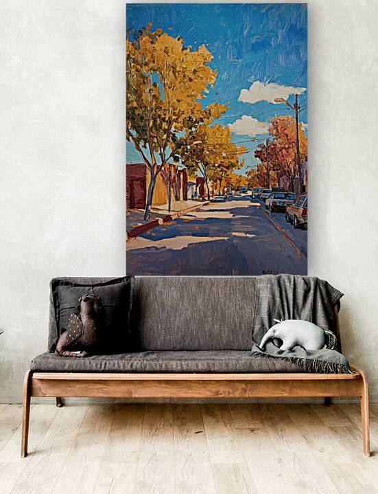 Autumn Street Glow Y39K8J 53 by Abstract Rebellion