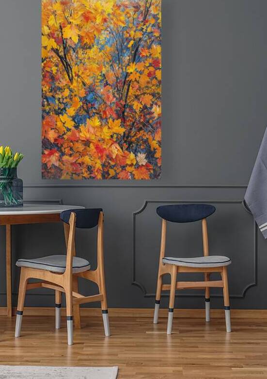 Autumn Symphony Leaves H2N9P2 57 by Abstract Rebellion