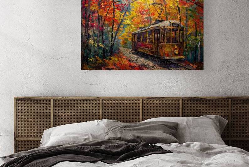 Autumn Tram Journey H92PNB 55 by Abstract Rebellion
