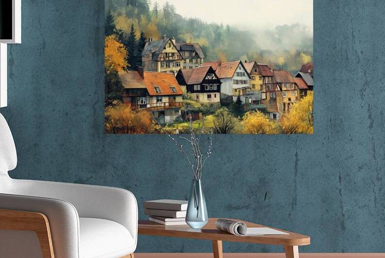 Autumn Village Charm 29HBCJ 62 by Abstract Rebellion