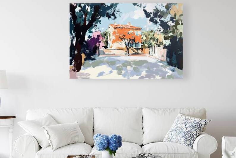 Autumn Villa Glow H9P4Z2 55 by Abstract Rebellion