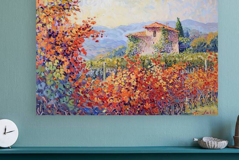 Autumn Vineyard Glow H2N9P2 60 by Abstract Rebellion