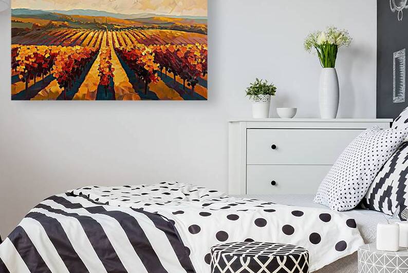 Autumn Vineyard Glow H92N5Z 57 by Abstract Rebellion