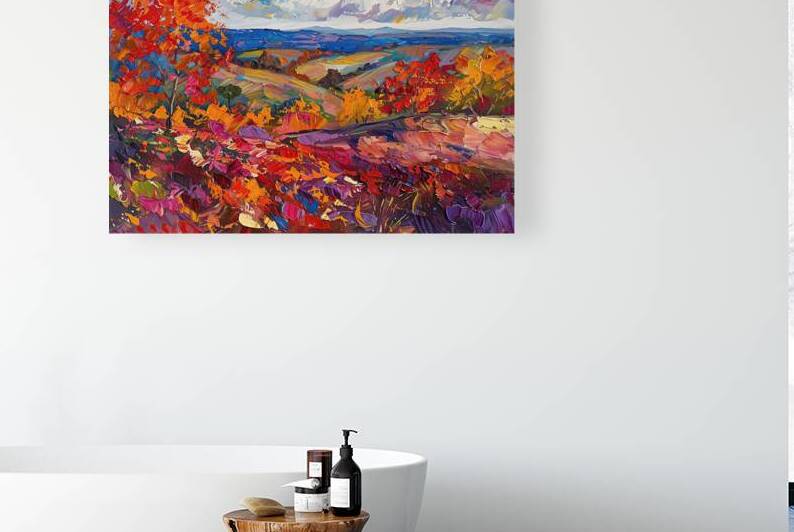 Autumn Vista Over Hills P23K8N 59 by Abstract Rebellion