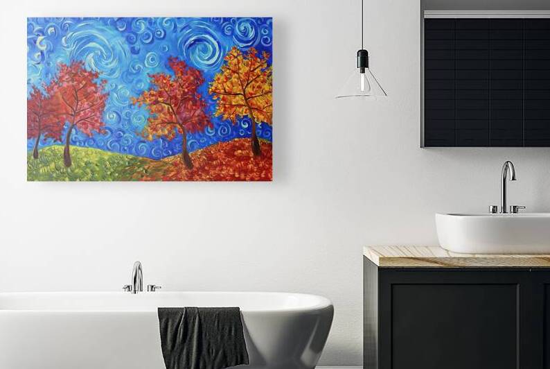 Autumn Whirlwind Dance H92N5Z 60 by Abstract Rebellion