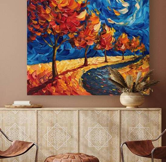 Autumn Whirlwind Path H92D3N 58 by Abstract Rebellion
