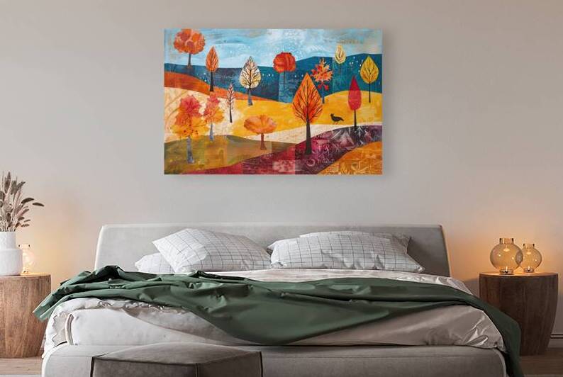 Autumn Whispers Across Hills 7P3H2N 49 by Abstract Rebellion