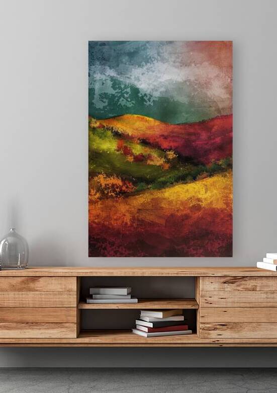 Autumn Whispers Across Hills Y9K42H 45 by Abstract Rebellion