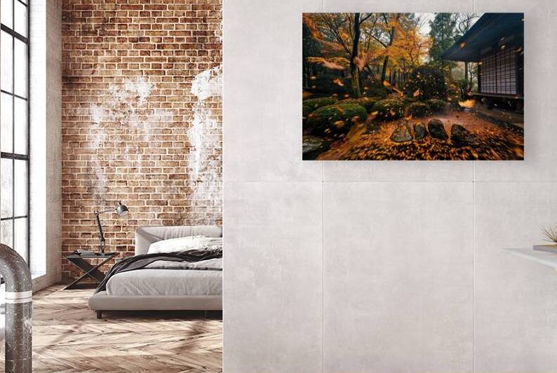 Autumn Whispers Zen Garden 7P3H9N 55 by Abstract Rebellion