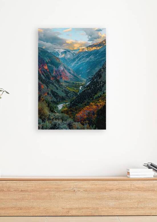 Autumnal Canyon Glow 8765H2 48 by Abstract Rebellion